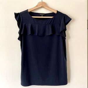 Banana Republic flutter sleeve top